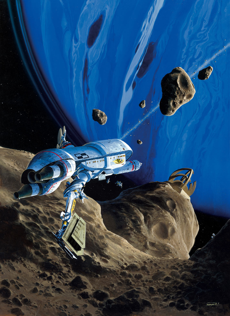 Illustration for article titled Classic sci-fi spaceships make me nostalgic for a future that never was